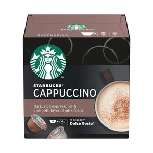 STARBUCKS Cappuccino 12 kapsula 120g ,kompt. Nescafe Dolce Gusto