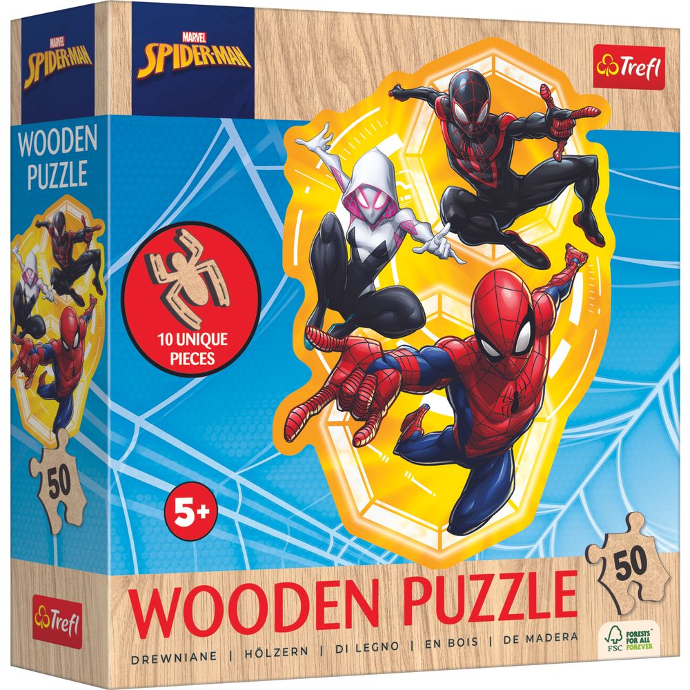 Trefl Puzzle 50 drvene sorto  slika 2