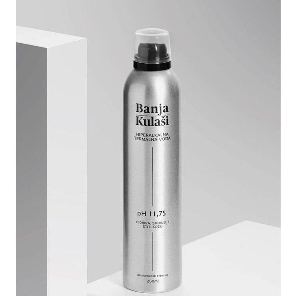 Termalni sprej Banja Kulaši 250 ml – prirodna termalna voda za njegu i osvježenje kože slika 1
