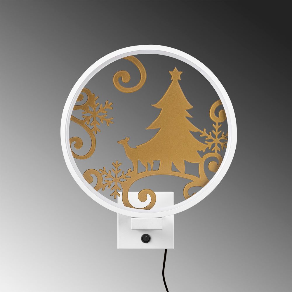 Zidna lampa XMAS27 White Gold slika 5