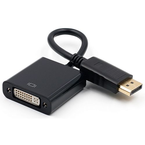 E-GREEN Adapter DisplayPort (M) - DVI (F) crni slika 1