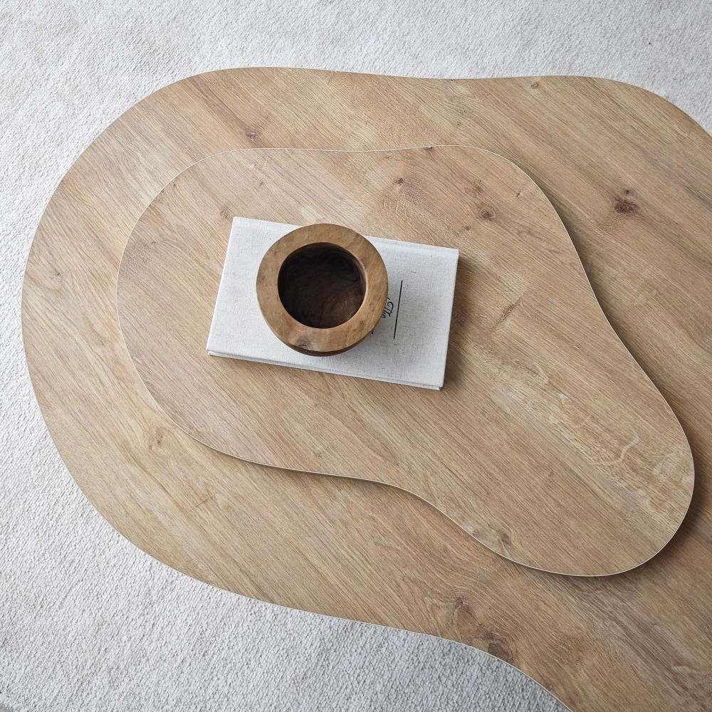 Kafa Stol Melted u Boji Safirnog Hrasta slika 7