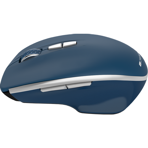 Canyon 2.4 GHz Wireless mouse ,with 7 buttons, DPI 800/1200/1600, Battery: AAA*2pcs,Blue,72*117*41mm, 0.075kg slika 2