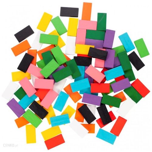 Drvene domino kocke 100 komada slika 4