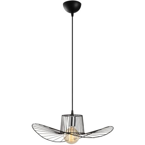 Opviq Vislica HAT crna, metal, promjer 49 cm, visina 110 cm, podesiva visina, duljina kabla 90 cm, E27 40 W, Tel - 6721 slika 5