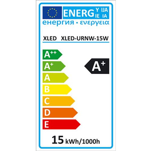 XLED URNW-15W Ugradni okrugli LED panel 4000K,1050Lm,Fi50-145mm  slika 2