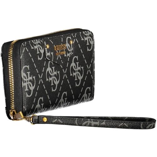 GUESS JEANS WOMEN'S WALLET BLACK slika 3