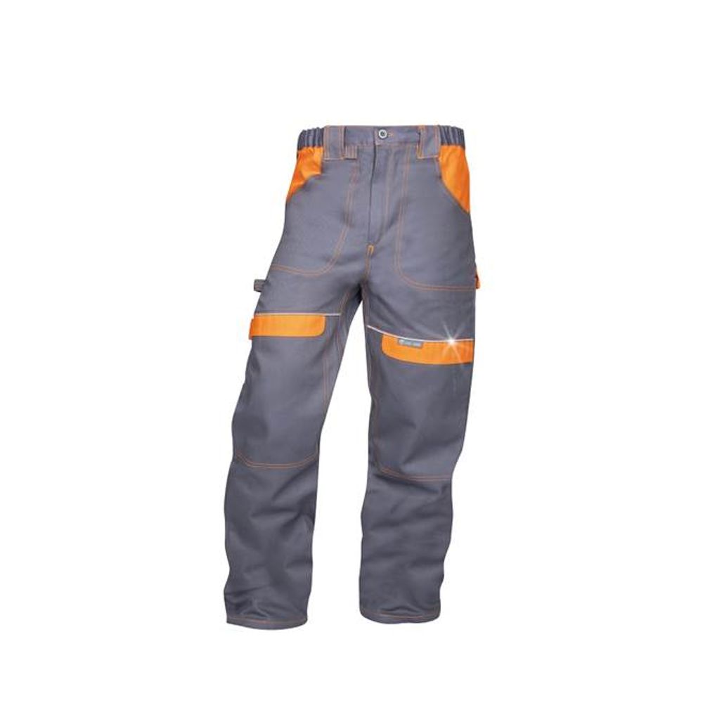 Ardon radne hlače klasične Cool Trend H8308/62 (sivo-narandžaste) slika 1