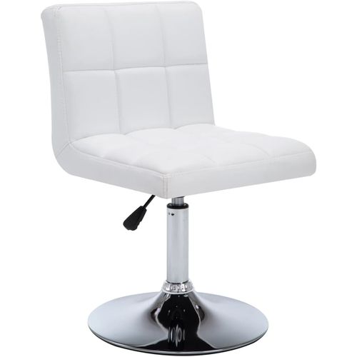 Blagovaonske stolice od umjetne kože 2 kom bijele slika 3