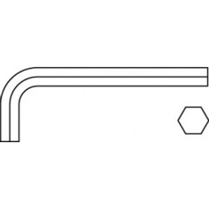 TOOLCRAFT  TO-5394816  kutni odvijač SW 6