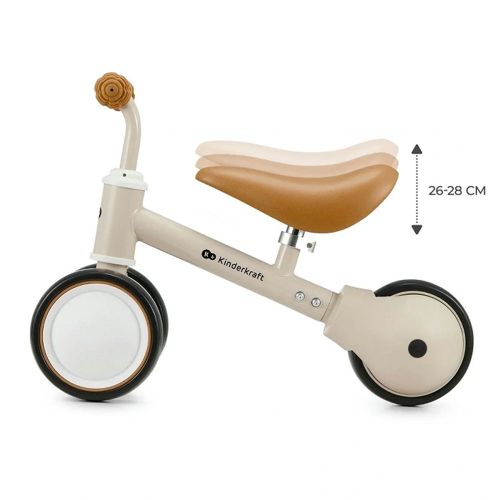 Kinderkraft Bicikl Cutie, Light Beige slika 3