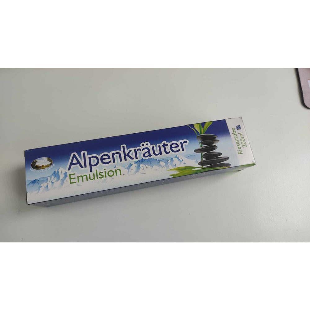 EMULZIJA S ALPSKIM TRAVAMA 200ML slika 1