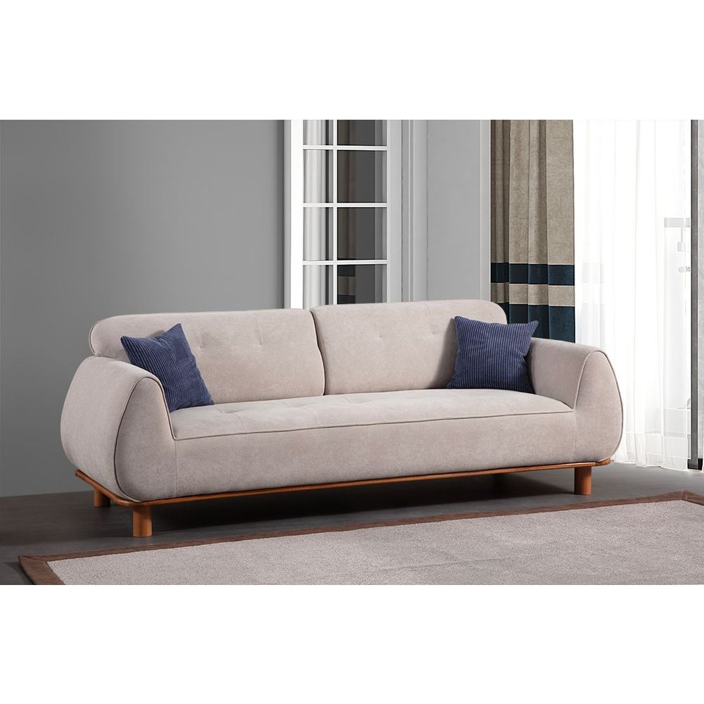 3-Sjedalna Sofa Drop - Bijela slika 1