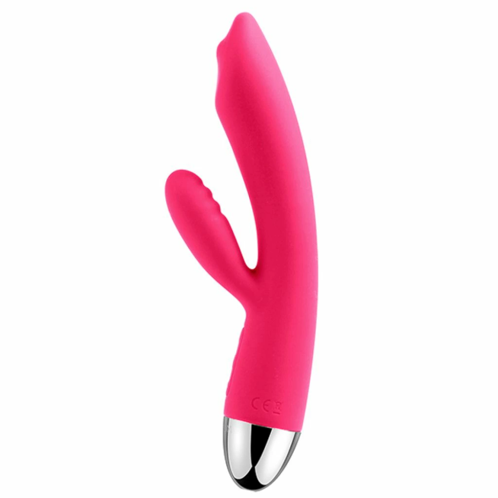 Svakom - Trysta Rabbit Vibrator Plum Red slika 1