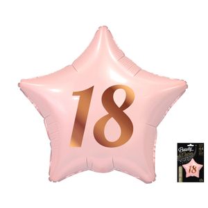 FG-G18R Folijski balon Zvijezda Pink 44cm