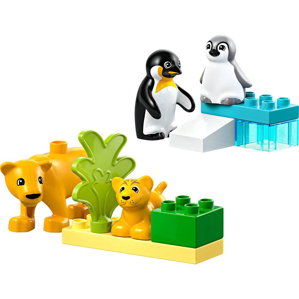 LEGO 10442 Porodica divljih životinja: Pingvini i lavovi slika 2