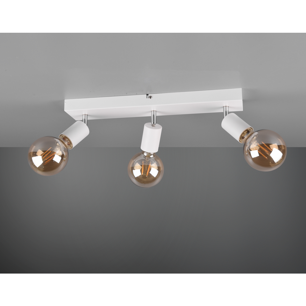 VANNES SPOT LAMPA,3XE27 BIJELO slika 2