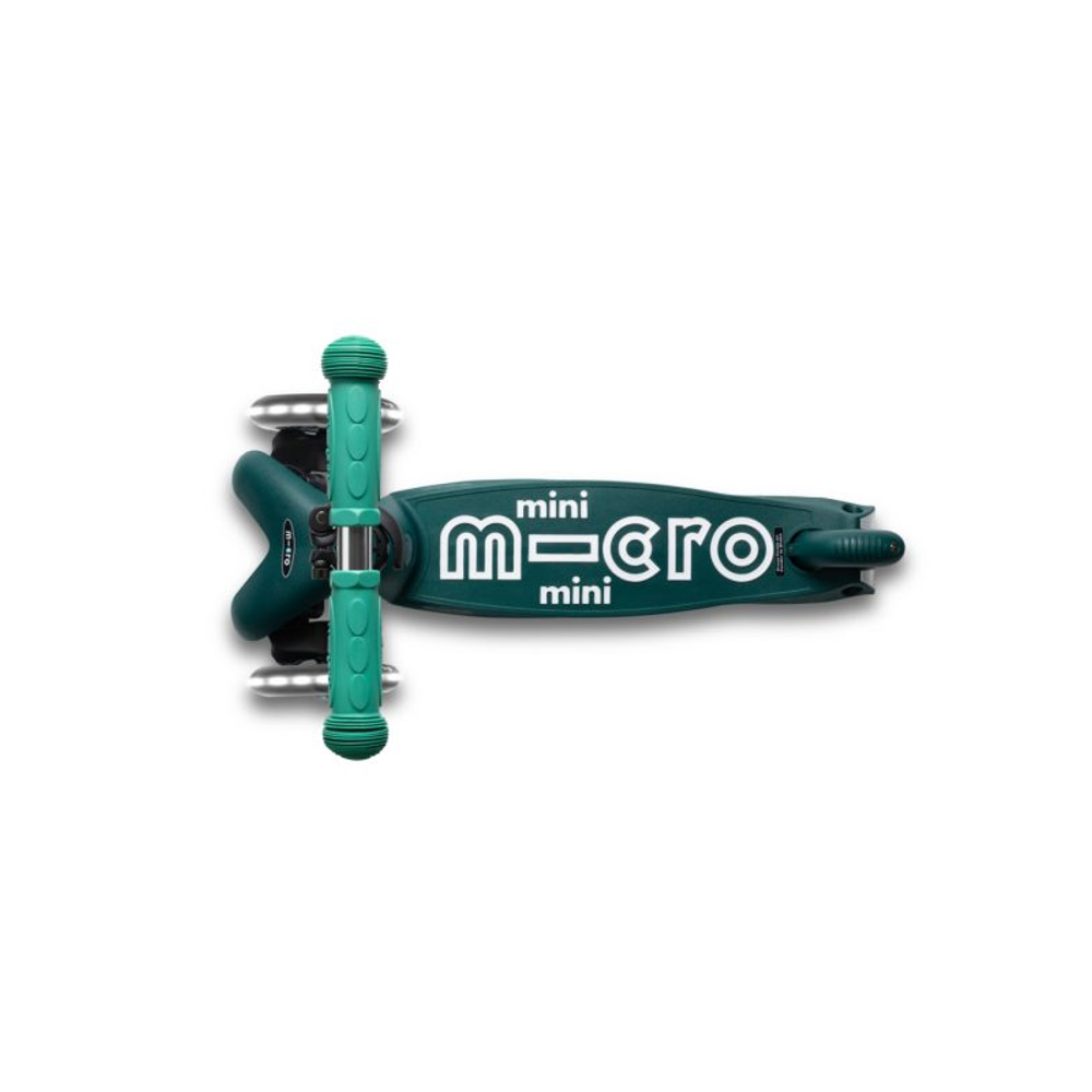 Micro Romobil Mini Deluxe ECO LED, Zeleni slika 2
