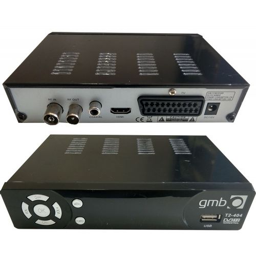 GMB-T2-404 **DVB-T2 SET TOP BOX USB/HDMI/Scart/RF-out, PVR, Full HD, H264,hdmi-kabl,RF modulator1434 slika 1