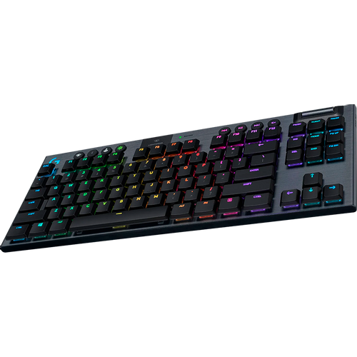 LOGITECH G915 TKL Tenkeyless LIGHTSPEED Wireless RGB Mechanical Gaming Keyboard - CARBON - Croatian layout - LINEAR SWITCH slika 8