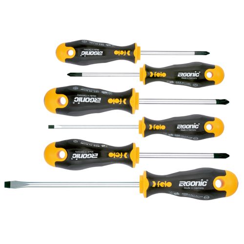 Set šrafcigera Felo Ergonic SL/PH/PZ 40096118 6 kom u kutiji slika 1