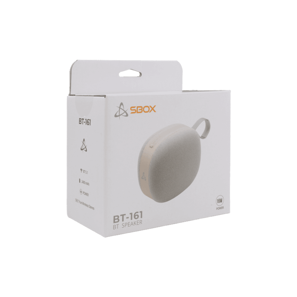 SBOX Bluetooth zvučnik BT-161, Bijeli slika 6