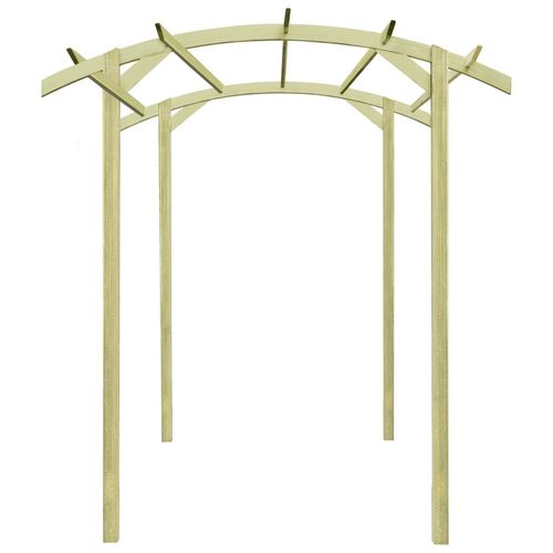 Vrtna pergola od impregnirane borovine 180 x 197 x 210 cm slika 7