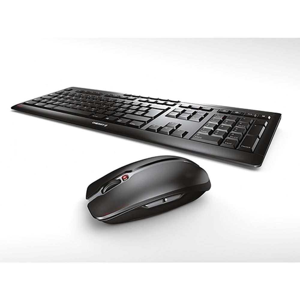 Cherry Stream stolni set, crni (bežična tipkovnica i miš) slika 6