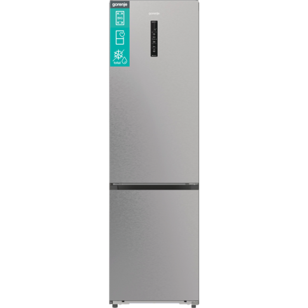 Gorenje Kombinovani frižider NRB620E61X4WFE / 413 l slika 1