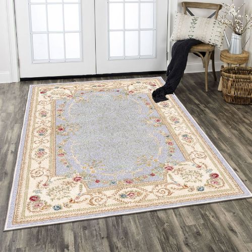 ELS1800 - Blue Multicolor Hall Carpet (80 x 150) slika 1