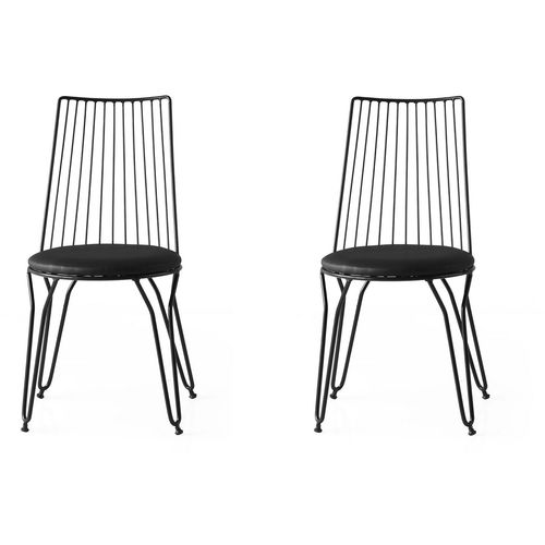 Woody Fashion Set stolica (2 komada), Crno, Ada 282 slika 1