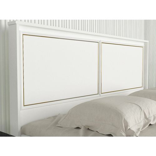 Ravenna - White White
Gold Double Bedstead slika 3