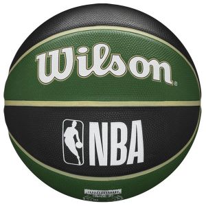 WTB1300XBMIL Wilson Lopta Nba Team Tribute Bskt Mil Bucks Wtb1300xbmil