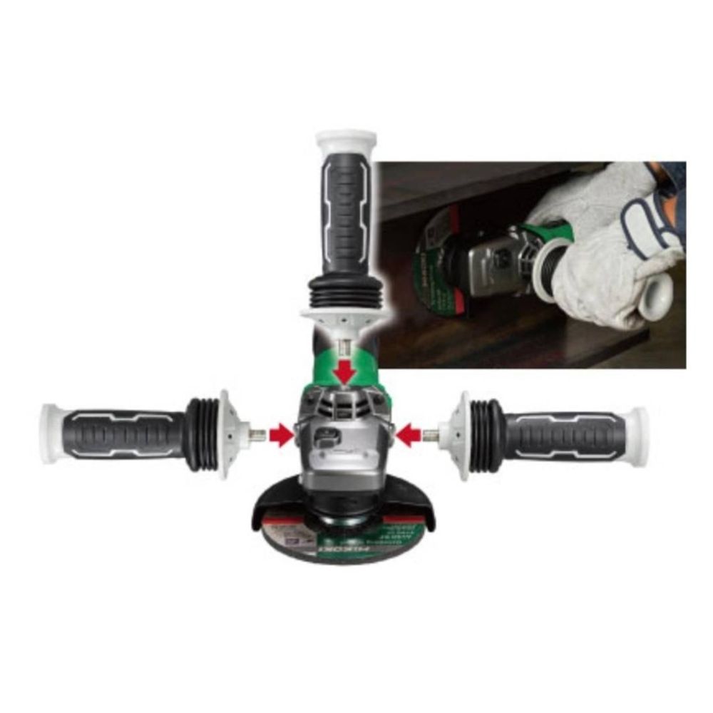 Hikoki ugaona brusilica sa regulacijom G13VE2-WQZ (125 mm; 1320W) slika 3