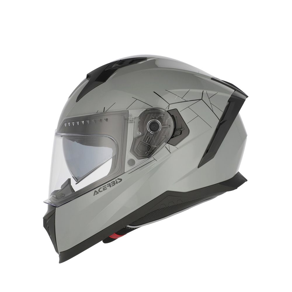 Zatvorena - full face kaciga Acerbis X-Way - Siva vel.L slika 3