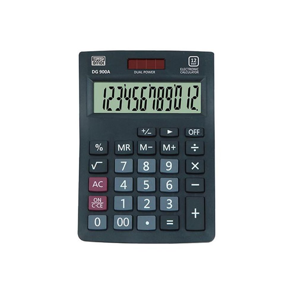 Digitron, DG-900A sa 12 cifara, crni slika 1