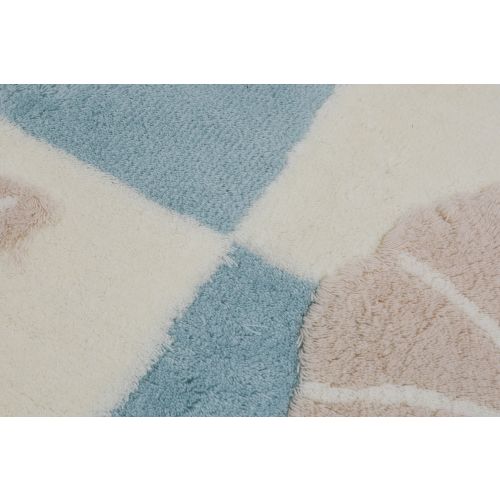 Deniz Yildizi - Blue  Multicolor Acrylic Bathmat Set (3 Pieces) slika 7