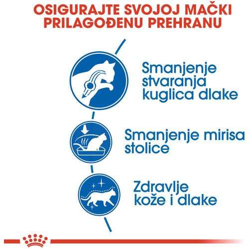 ROYAL CANIN FHN Indoor Long Hair, potpuna i uravnotežena hrana za odrasle kućne mačke duge dlake (1-7 godina), 2 kg slika 7