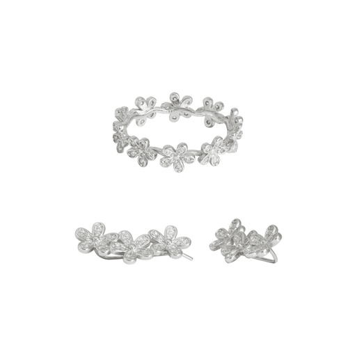 J&B Jewellery1014 Srebrni set slika 1