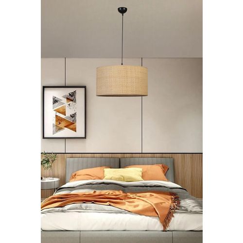 Hasır Rattan Abajurlu Tekli Sarkıt Avize Gold
Black
Beige Chandelier slika 2