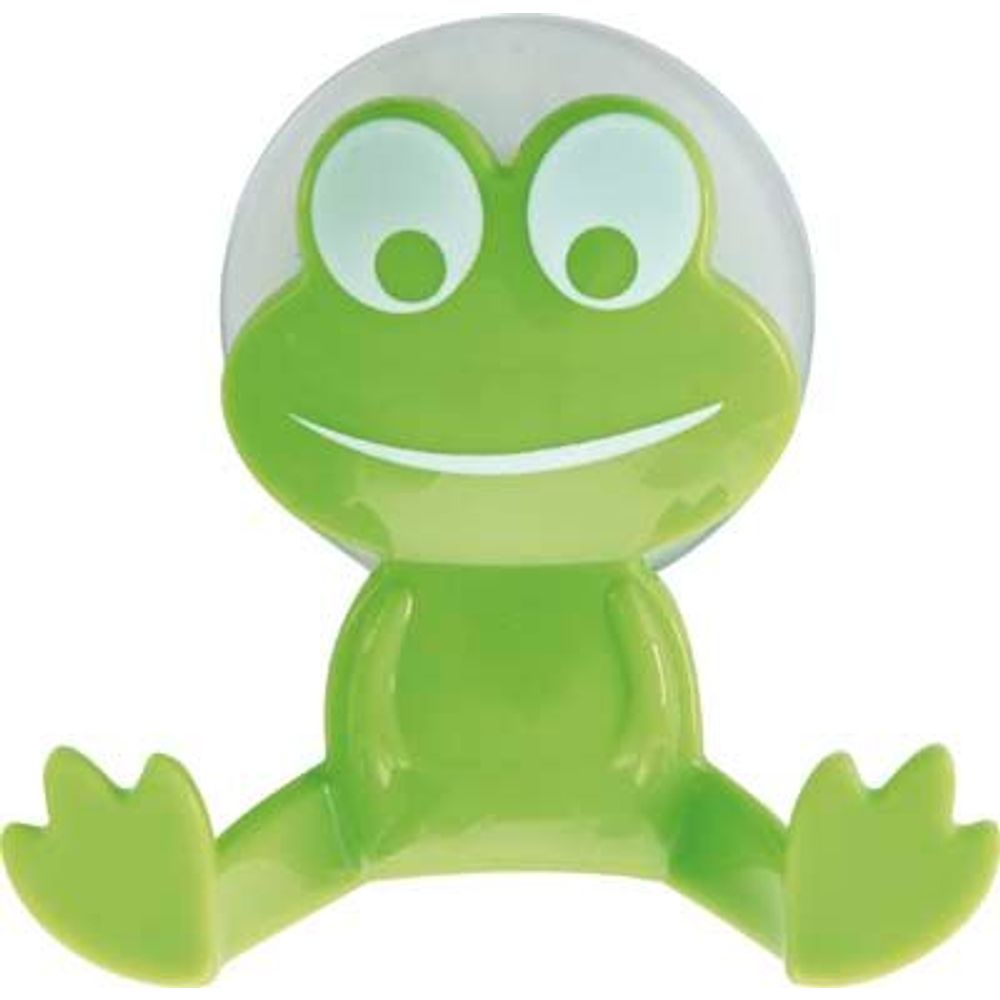 TENDANCE Zidna vješalica Frog 9,5x4,5x9cm Zelena slika 1
