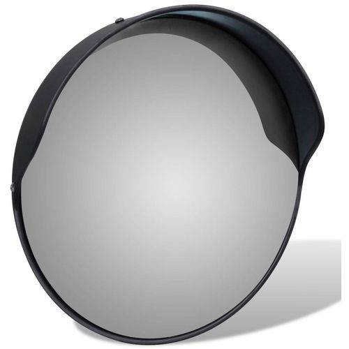 Konveksno vanjsko prometno ogledalo od PC plastike crno 30 cm slika 18