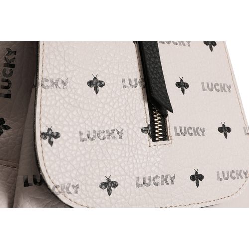 Lucky Bees Ženski ruksak GRACE bijela, 945 - White slika 6