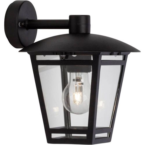 LED vanjska zidna svjetiljka E27 40 W Brilliant Riley 42382/06 crna slika 1