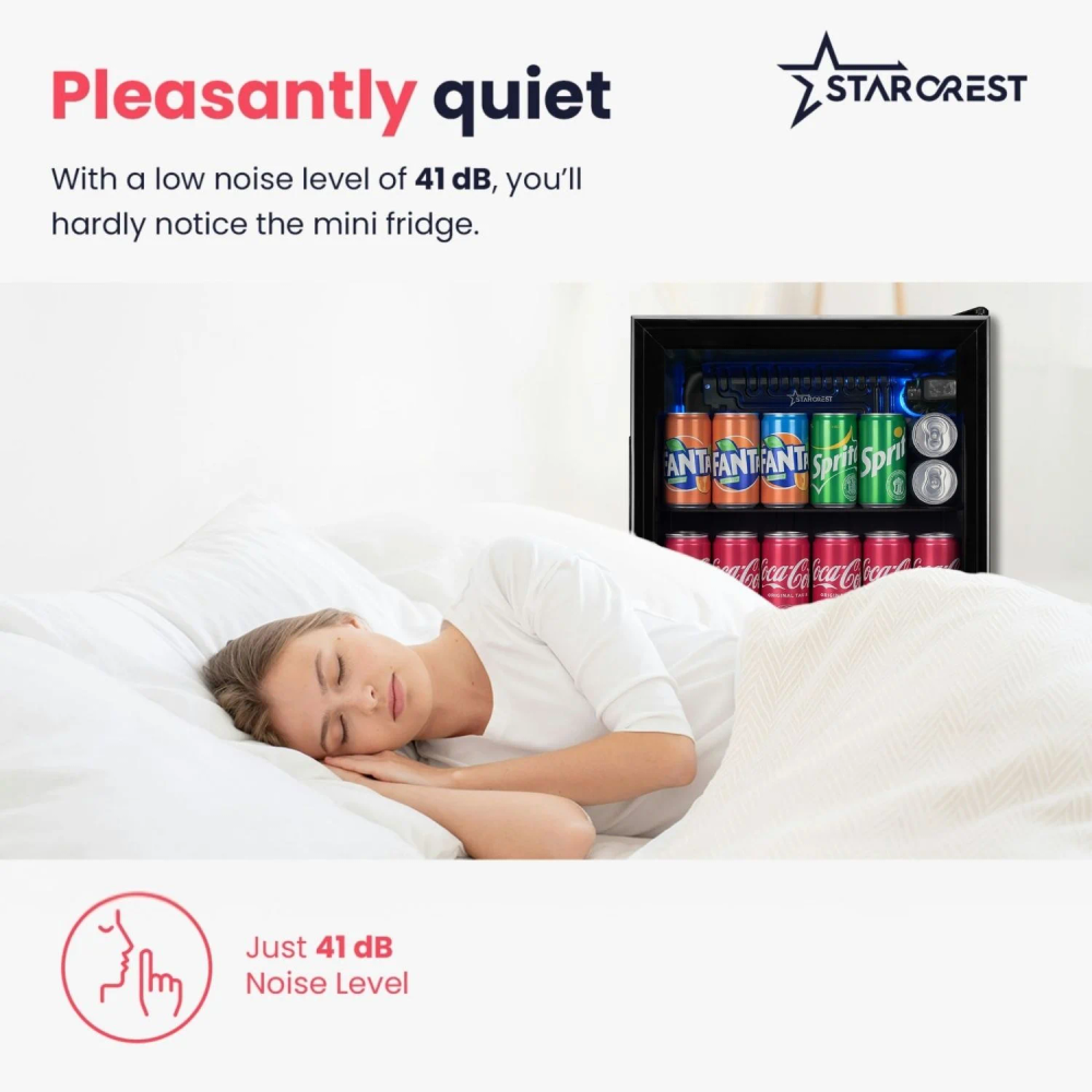 STARCREST SBC-5010BK Mini hladnjak 46 L crni slika 6