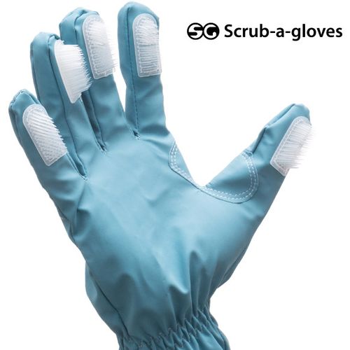 Rukavice za Čišćenje s Četkicama Scrub-a-Gloves (2 kom.) slika 1