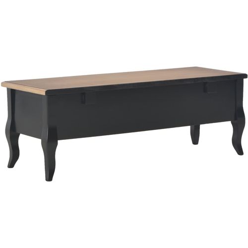 280051 TV Cabinet Black 100x35x35 cm Wood slika 38