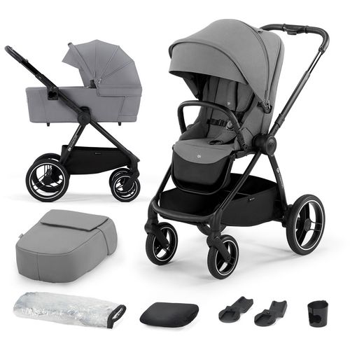 Kinderkraft dječja kolica Nea 2u1, Platinum Grey slika 1