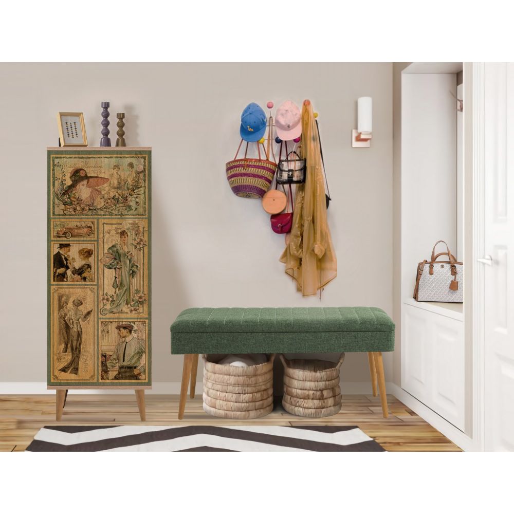 Set Namještaja za Hodnik Filinta - 732 - 1070 Sonomo Green slika 1