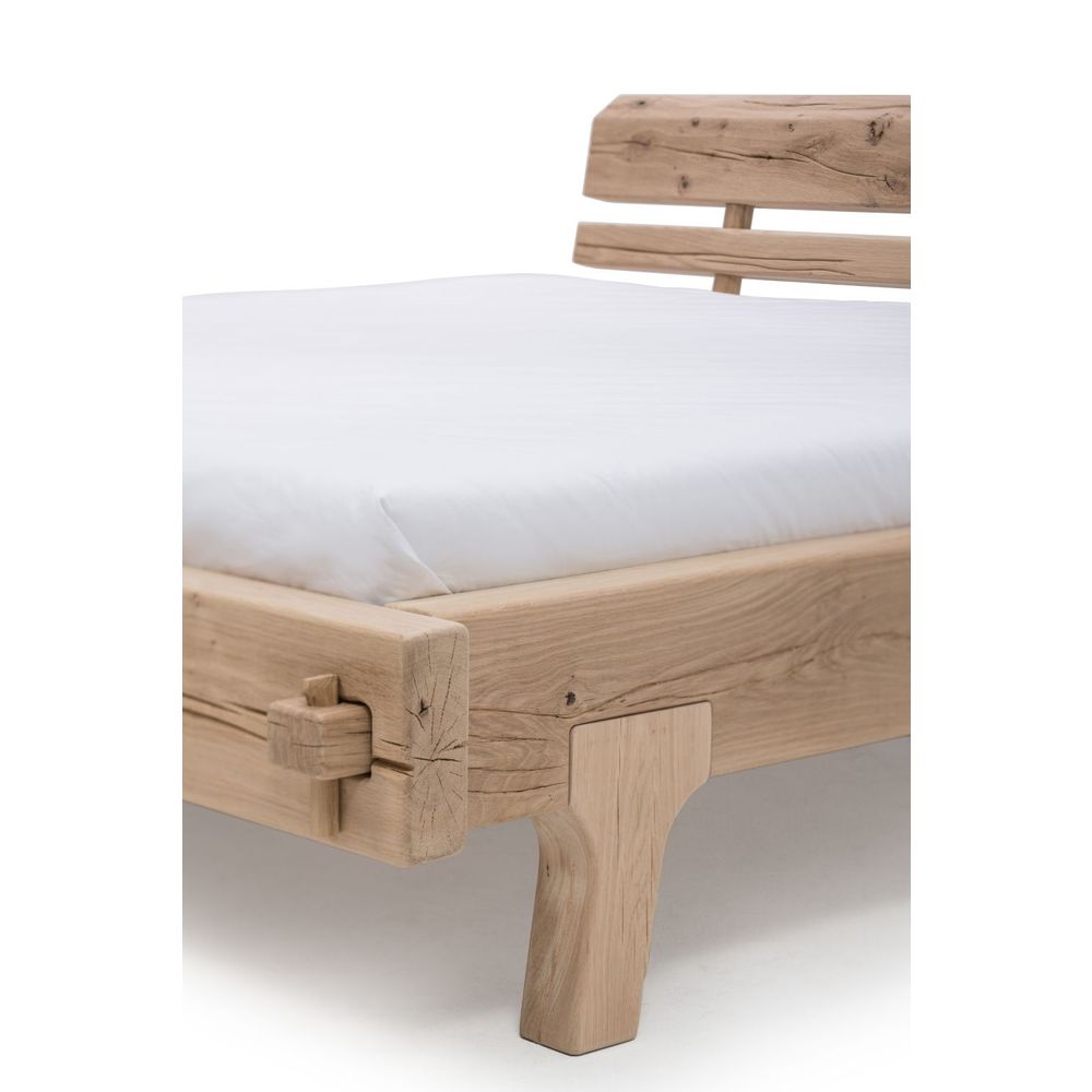 Organski krevet MALAK 12 140 x 200 cm cm hrast slika 16